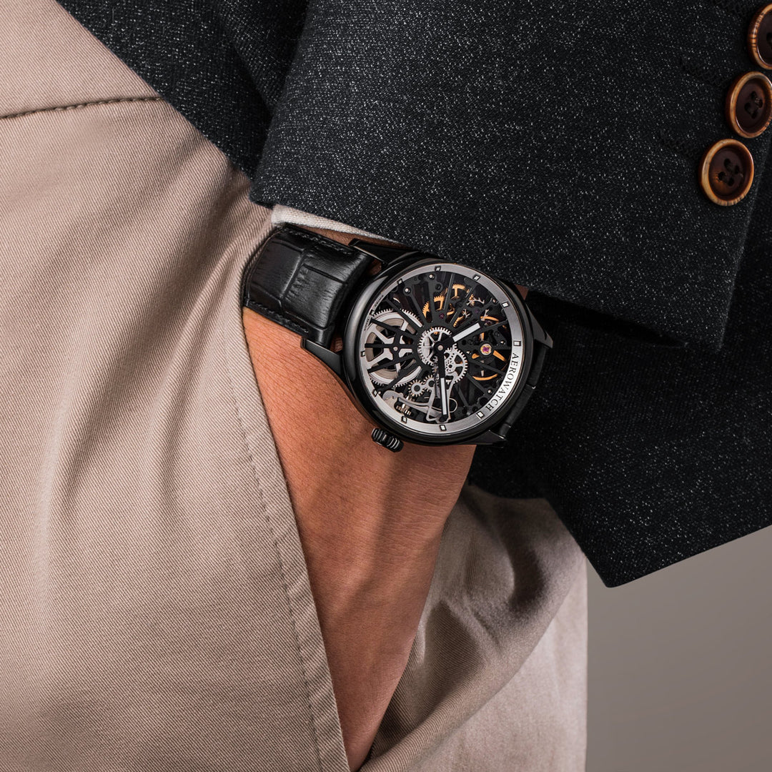 Aerowatch Renaissance Skeleton Wheel - A 50981 NO25