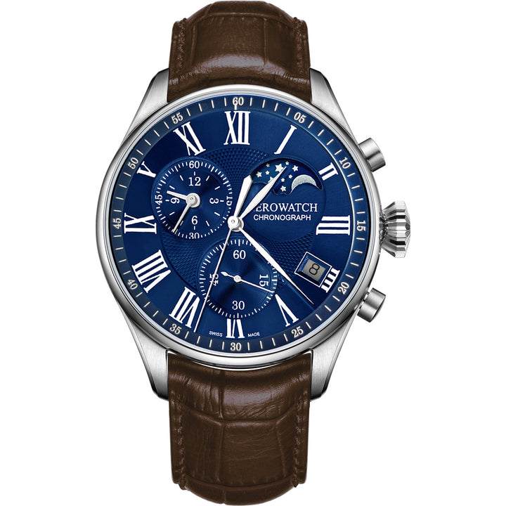 Aerowatch Les Grandes Classiques Chronographe Phases de Lune - A 78990 AA04