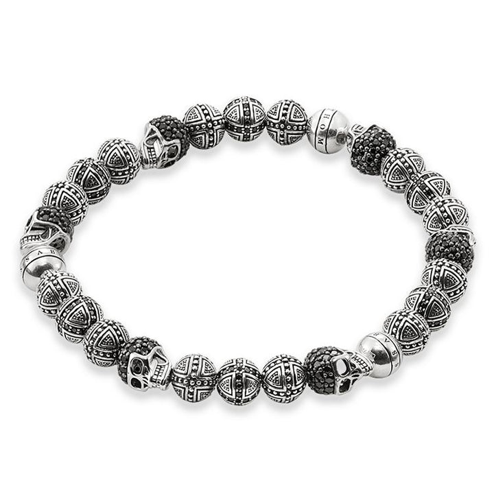 Thomas Sabo Kreuz &amp; Totenkopf Armband - A1177-051-11