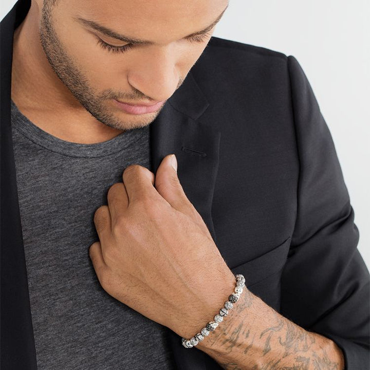 Thomas Sabo Kreuz &amp; Totenkopf Armband - A1177-051-11