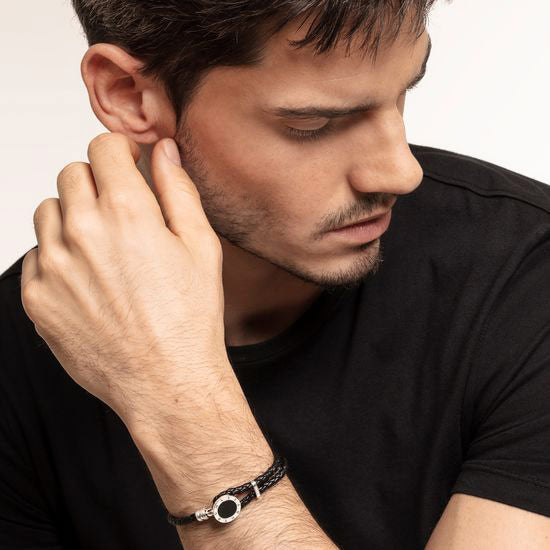 Thomas Sabo Armband Coin Schwarz - A1864-982-11-L25V