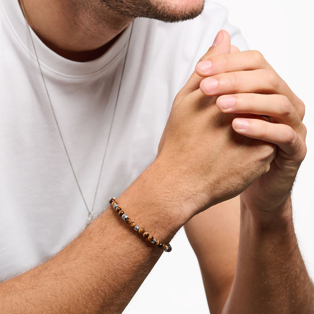 Thomas Sabo Armband Talisman Tigerauge - A1923-826-2