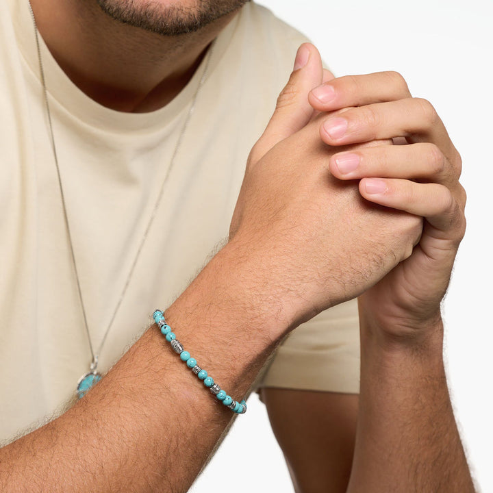 Thomas Sabo Armband Talisman Türkis - A1923-878-17