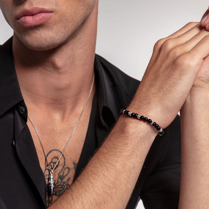 Thomas Sabo Armband Talisman Schwarz - A1924-704-11