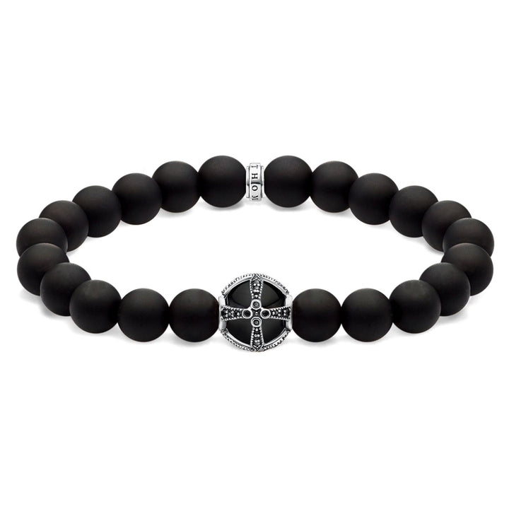 Thomas Sabo Armband Kreuz Schwarz - A1928-812-11