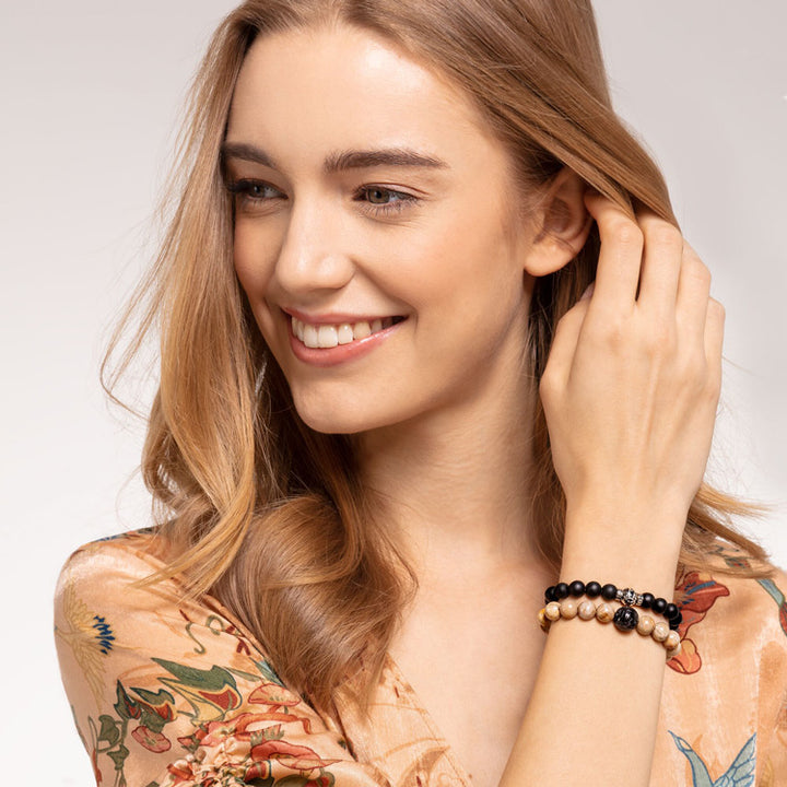 Thomas Sabo Armband Ornament Schwarz - A1942-704-11
