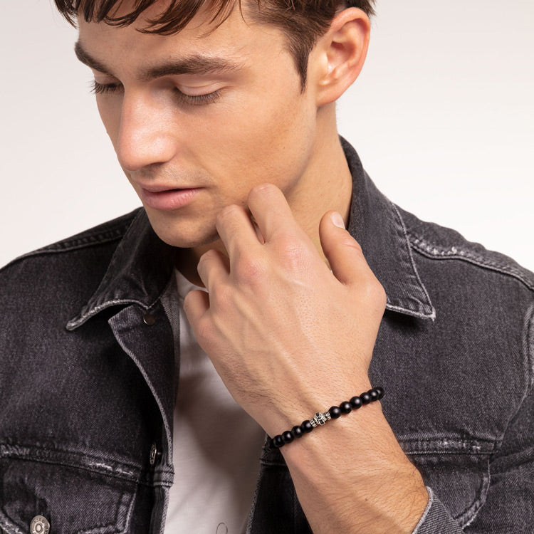 Thomas Sabo Armband Ornament Schwarz - A1942-704-11
