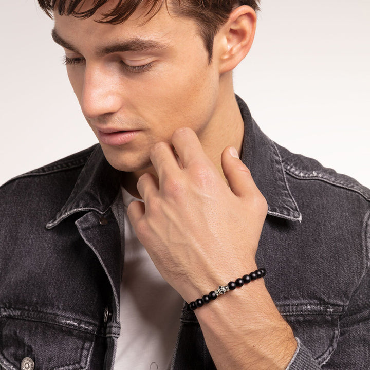 Thomas Sabo Armband Ornament Schwarz - A1942-704-11