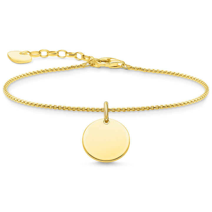Thomas Sabo Armband Mit Coin Gold - A1960-413-39-L19V