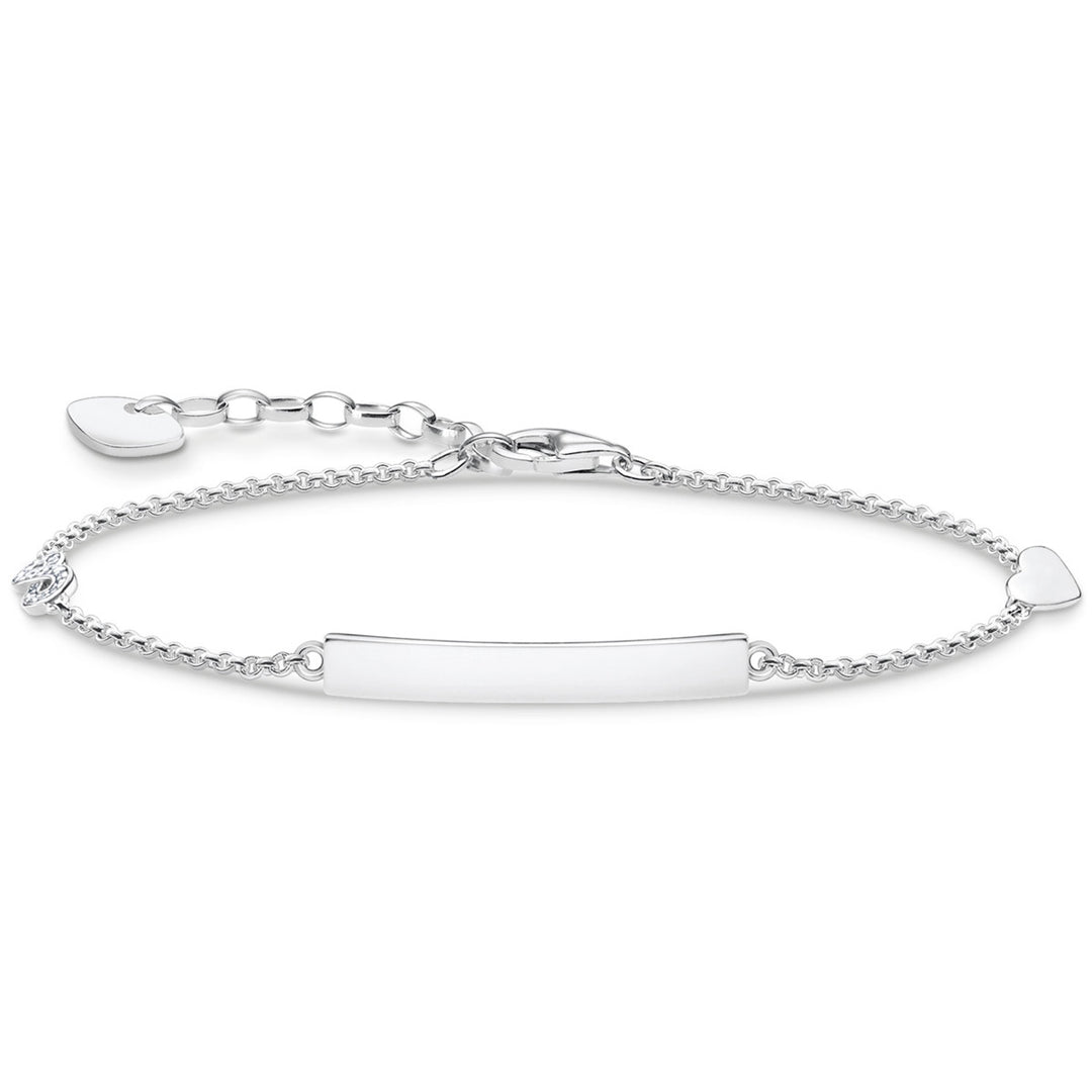 Thomas Sabo Armband Classic Mit Herz & Infinity Silber - A1976-051-14-L19V