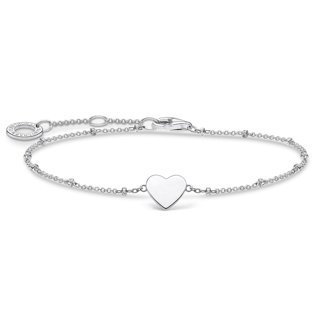 Thomas Sabo Armband Herz Mit Kugeln Silber - A1991-001-21-L19v