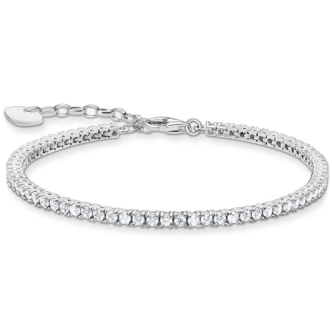 Thomas Sabo Tennis Armband Silber - A2021-051-14-L19V