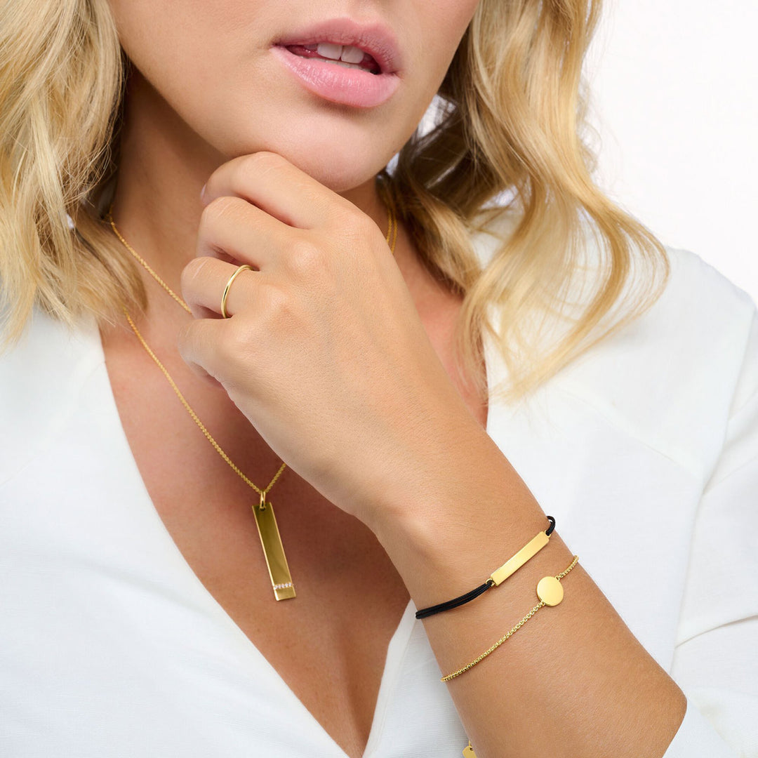 Thomas Sabo Coin Armband Gold - A2043-413-39-L19V