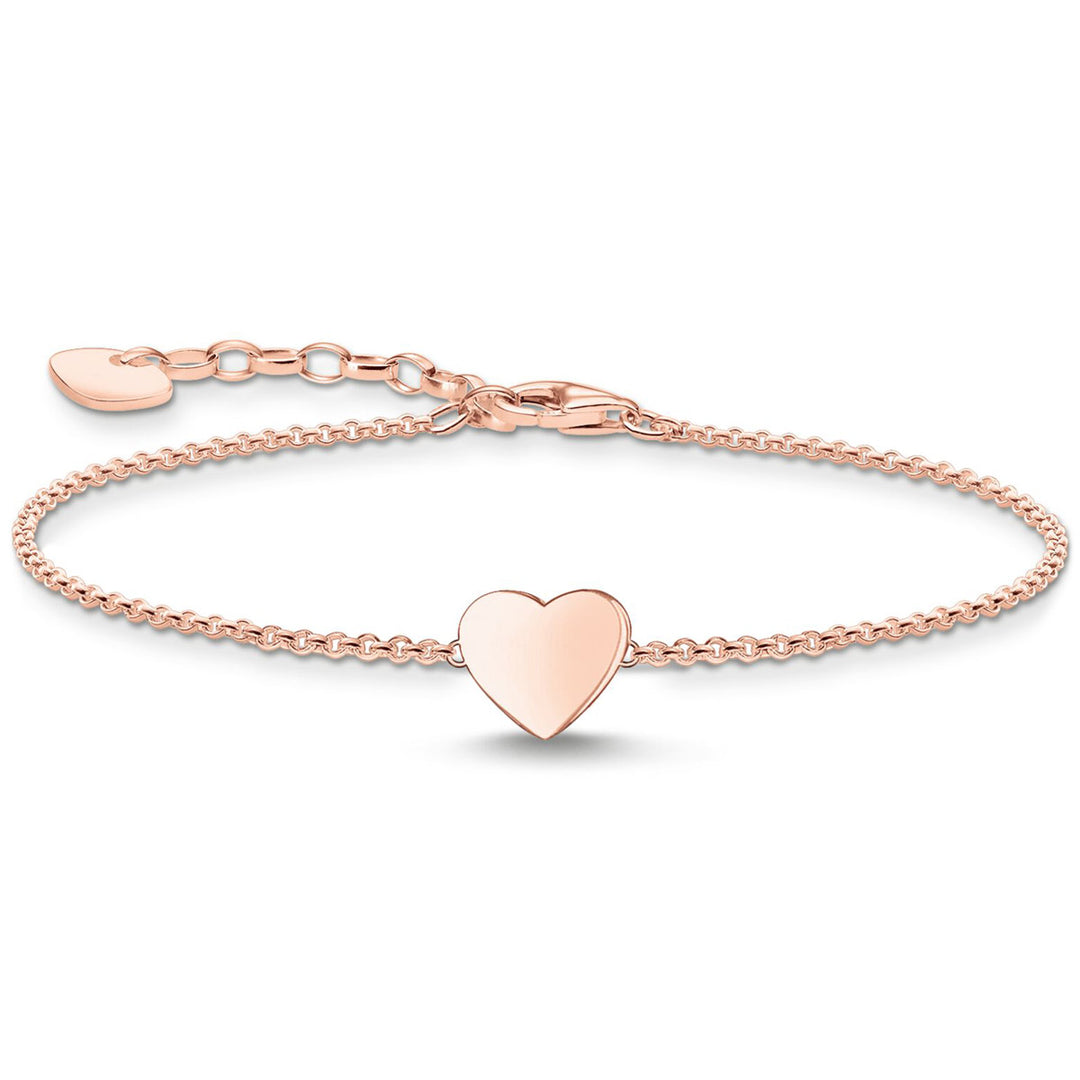 Thomas Sabo Herz Armband Roségold - A2044-415-40-L19V
