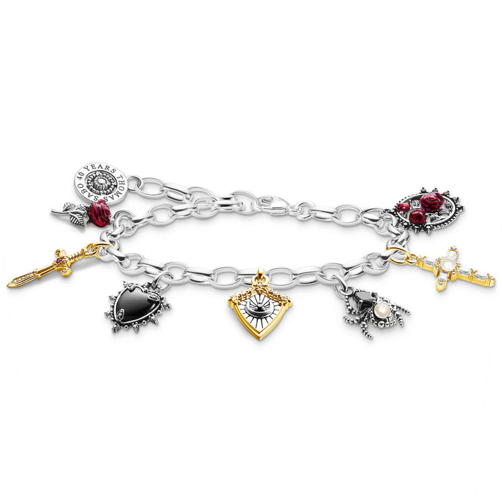 Thomas Sabo Bracelet avec pendentifs True Romance en argent - A2174-167-7-L19