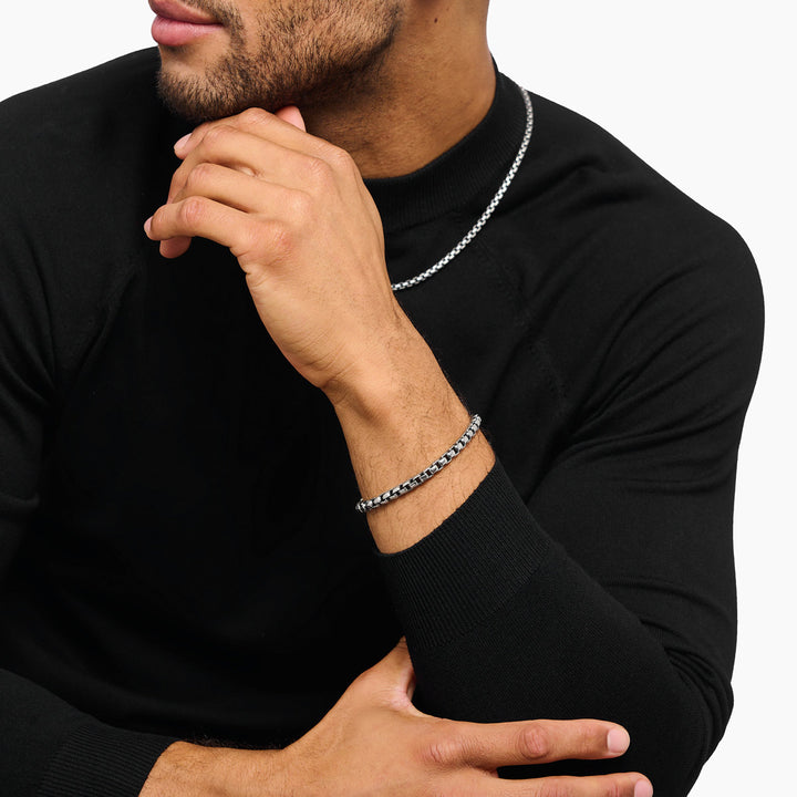 Thomas Sabo Armband Box Chain Silber - A2198-637-21