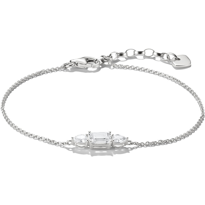 Thomas Sabo Armband mit funkelnden Zirkonia Steinen Bold Elegance Silber - A2221-051-14-L19V