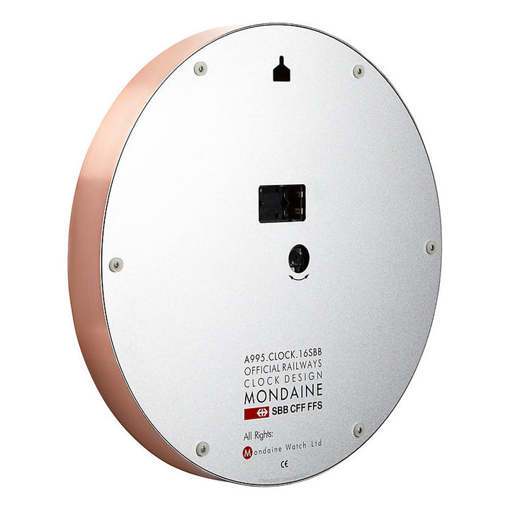 Mondaine Wanduhr (25 cm) - A990.CLOCK.18SBK