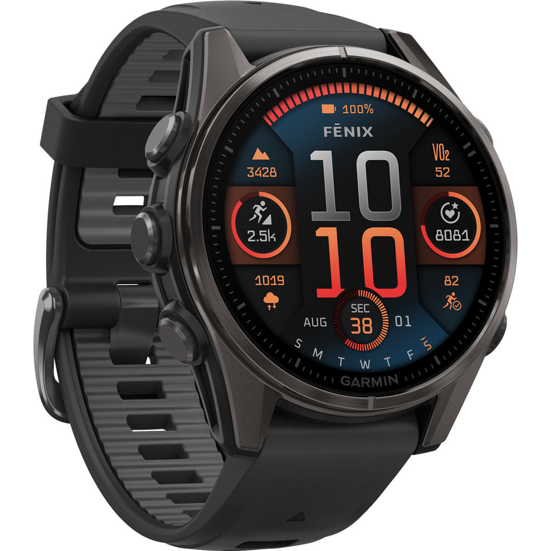 Garmin Fenix 8 Amoled Sapphire Carbon Black (43 mm) - 010-02903-21