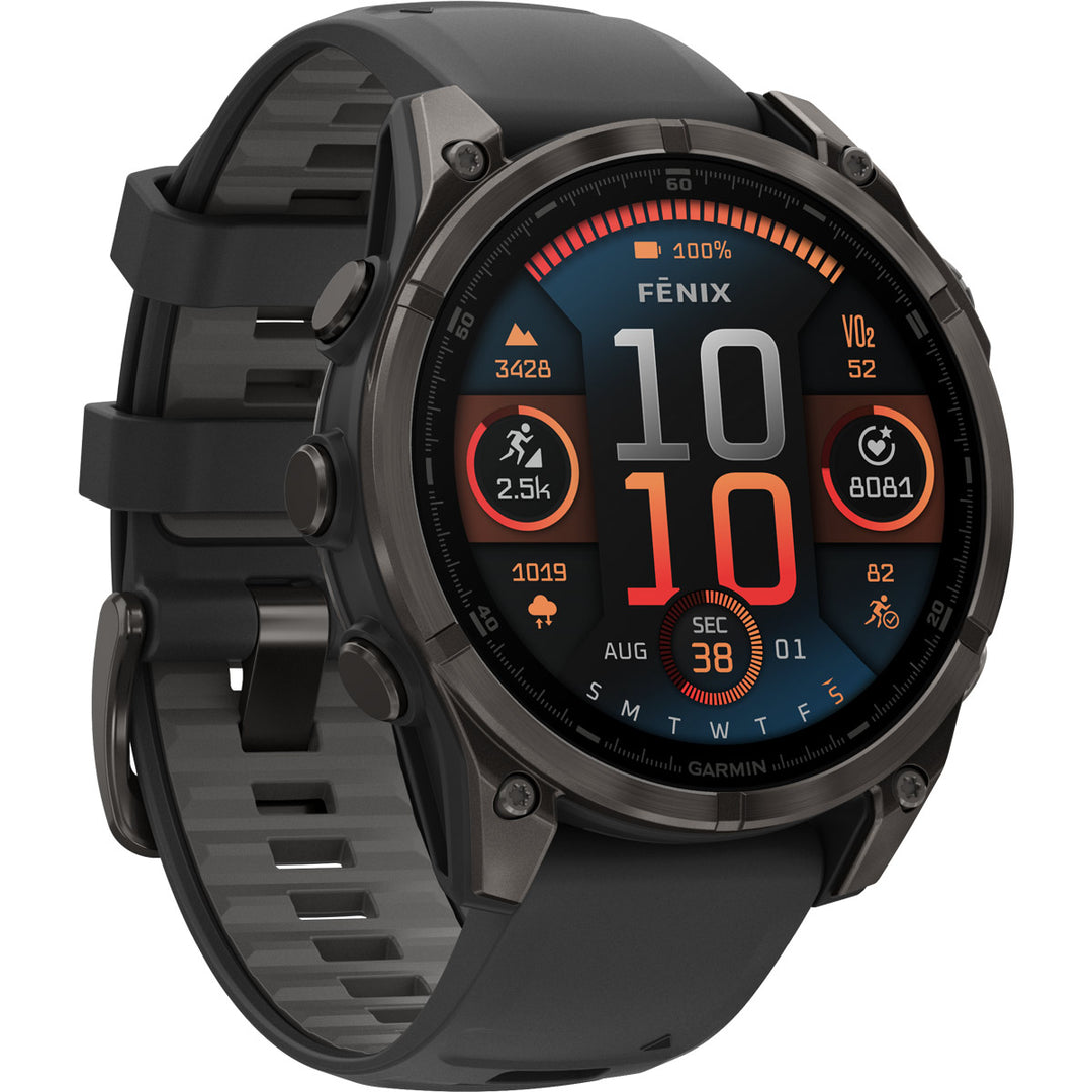 Garmin Fenix 8 Amoled Sapphire Carbon Black (47 mm) - 010-02904-21