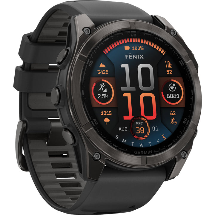 Garmin Fenix 8 Amoled Sapphire Carbon Black (51 mm) - 010-02905-21