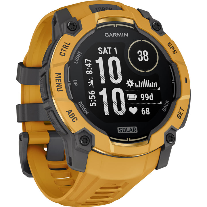 Garmin Instinct 3 Solar Sunburst (50 mm) - 010-02935-02