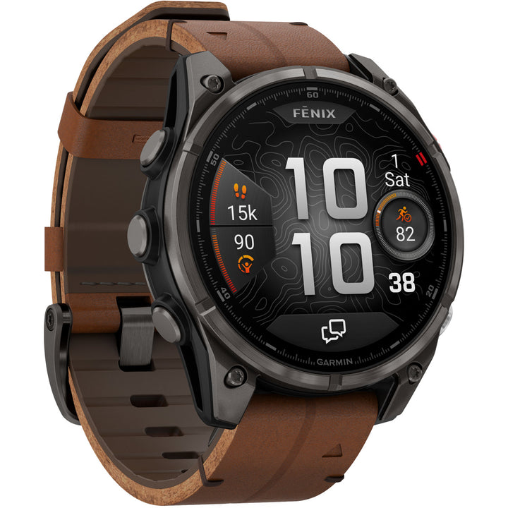 Garmin Fenix 8 Pro Amoled Sapphire Carbon Grey Chestnut (47 mm) - 010-03198-40