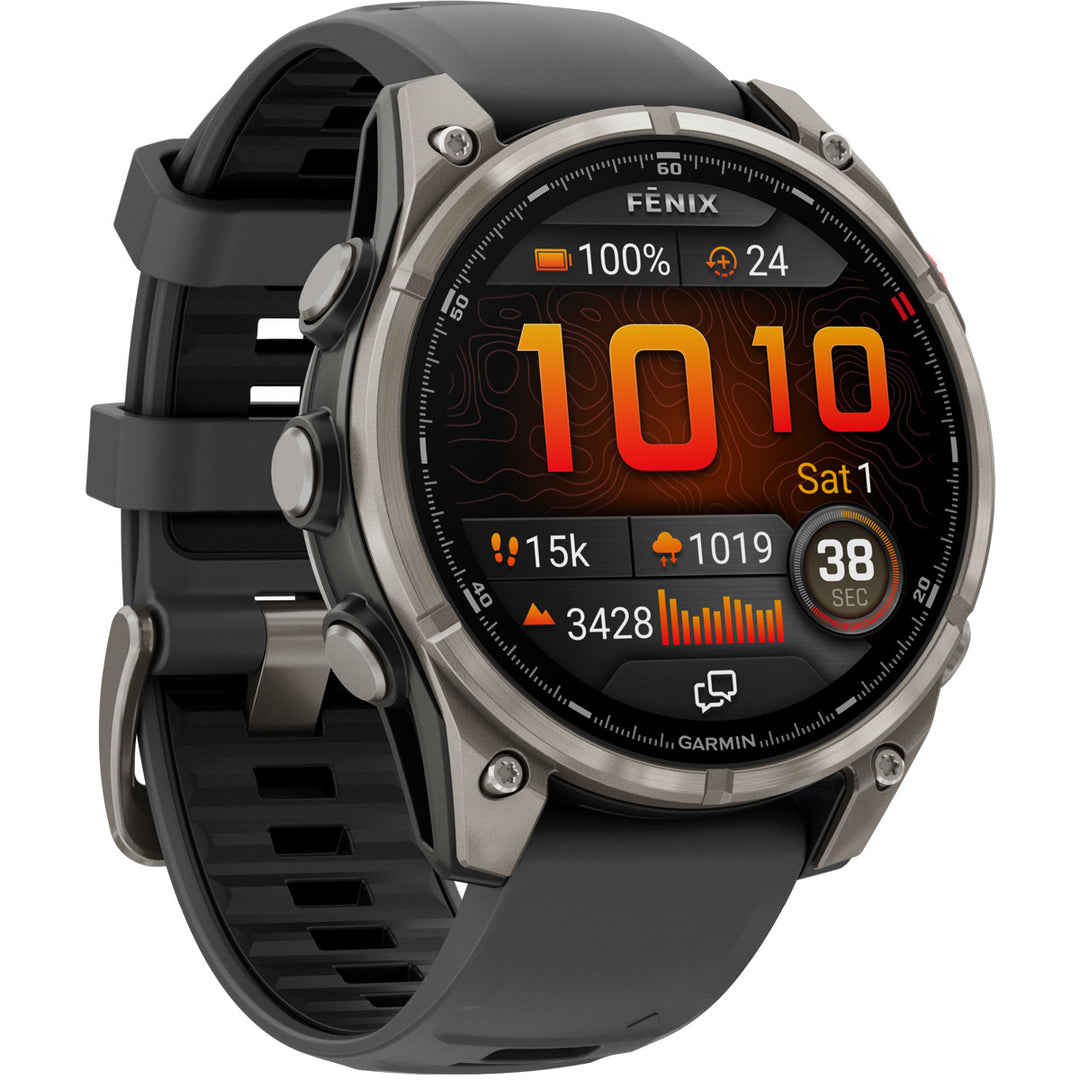 Garmin Fenix 8 Pro Amoled Sapphire Titanium Black (47 mm) - 010-03198-11