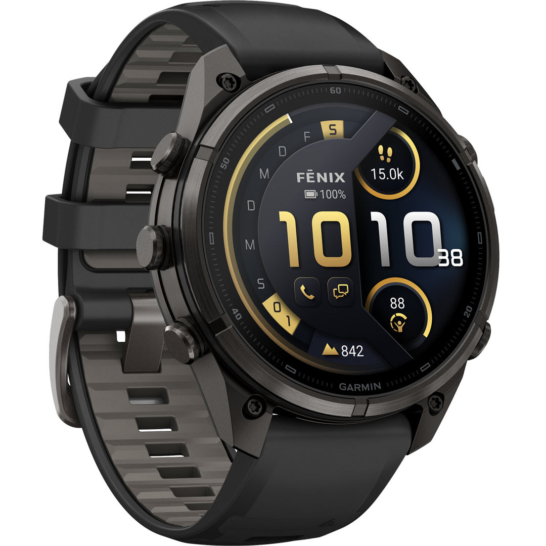 Garmin Fenix 9 Pro inReach Amoled Carbon Gray Titanium Black (47 mm) - 010-04336-11