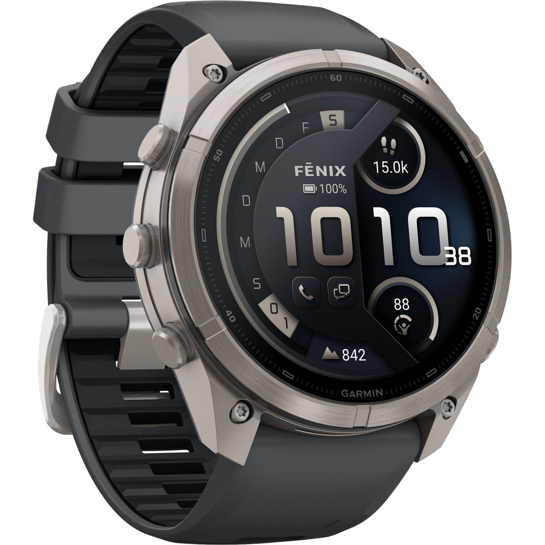 Garmin Fenix 9 Pro inReach Amoled Titanium Graphite (51 mm) - 010-04337-21