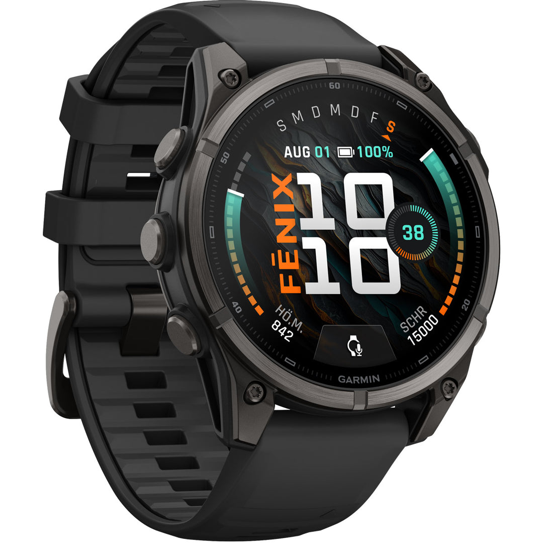 Garmin Fenix 9 Amoled Carbon Gray Titanium (47 mm) - 010-04762-11