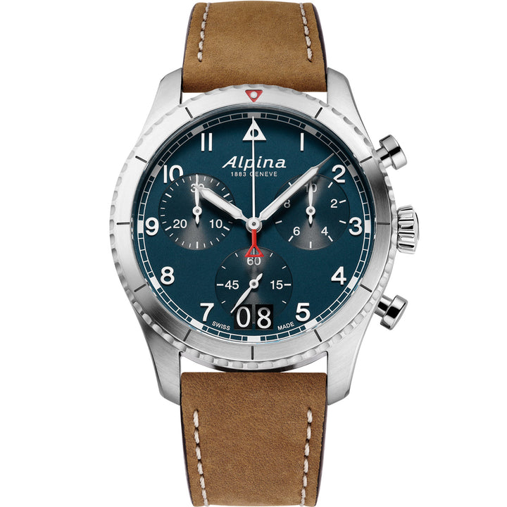 Alpina Startimer Pilot Quartz Chronograph Big Date - AL-372NW4S26