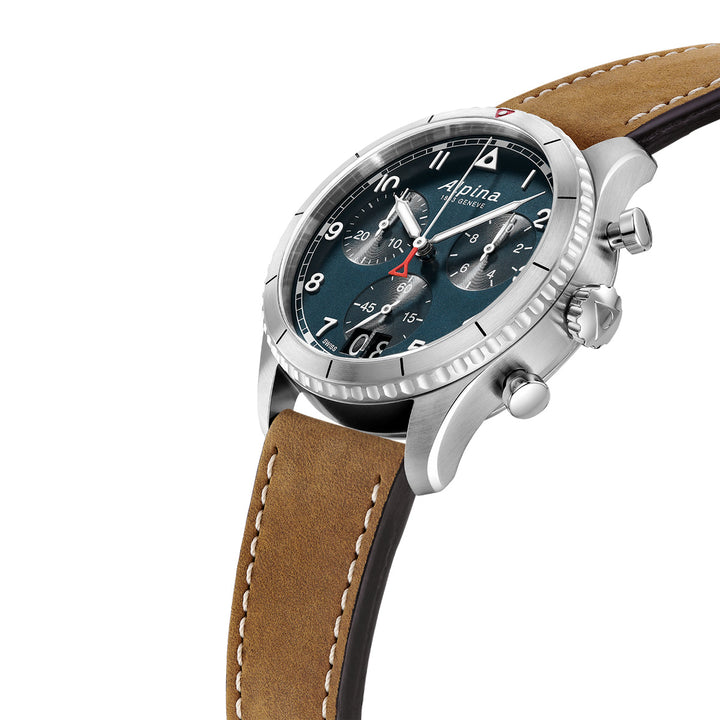 Alpina Startimer Pilot Quartz Chronograph Big Date - AL-372NW4S26