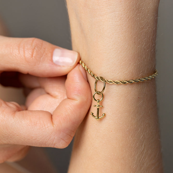 Paul Hewitt Charm Armkette Rope Chain Gold - PH-JE-0453