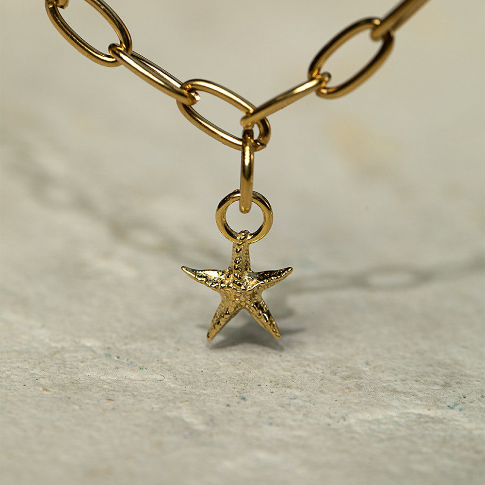 Paul Hewitt Starfish Charm Gold - PH-JE-0426