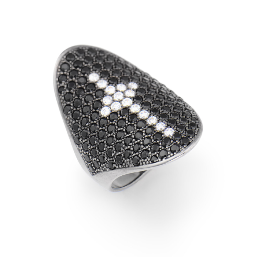 Amen Cross Ring - AOCRNB-18
