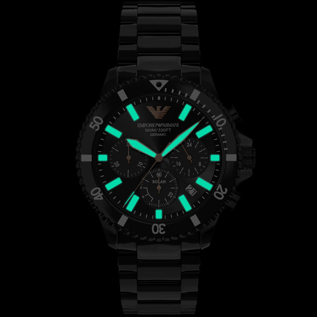 Emporio Armani World Explorer Solar Chronograph - AR70022