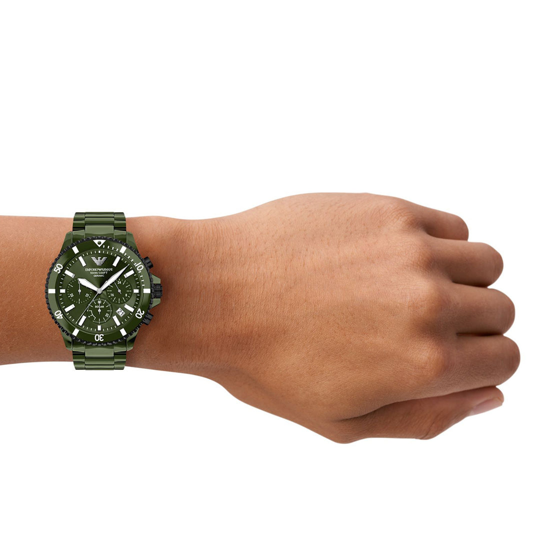Emporio Armani World Explorer Solar Chronograph - AR70023