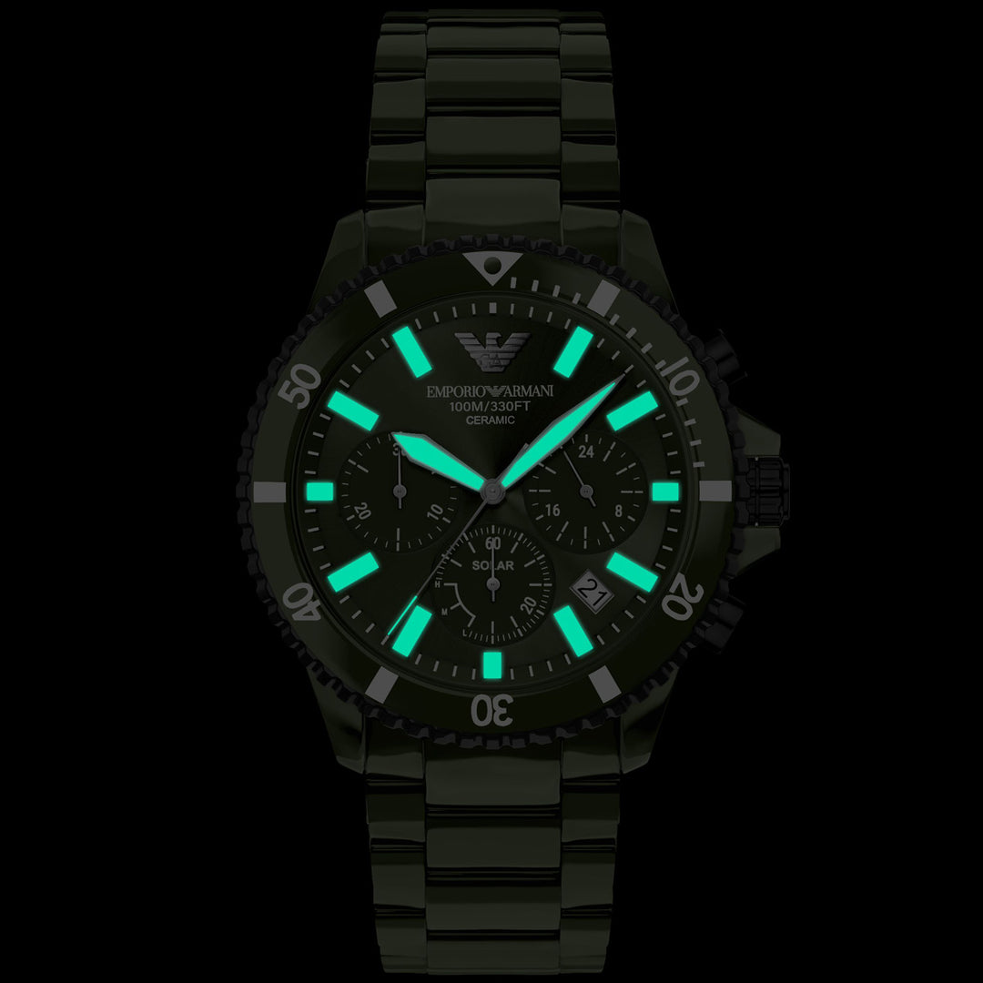 Emporio Armani World Explorer Solar Chronograph - AR70023