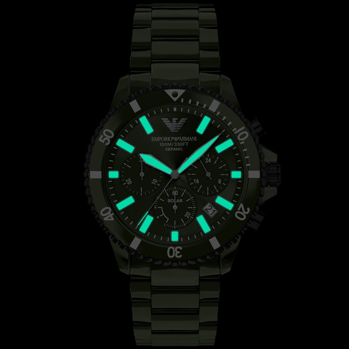 Emporio Armani World Explorer Solar Chronograph - AR70023
