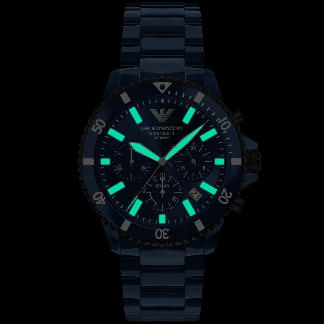 Emporio Armani World Explorer Solar Chronograph - AR70024