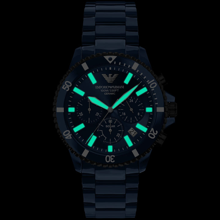 Emporio Armani World Explorer Solar Chronograph - AR70024