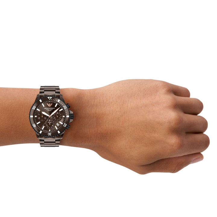 Emporio Armani World Explorer Solar Chronograph - AR70025