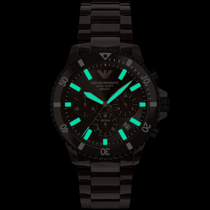 Emporio Armani World Explorer Solar Chronograph - AR70025