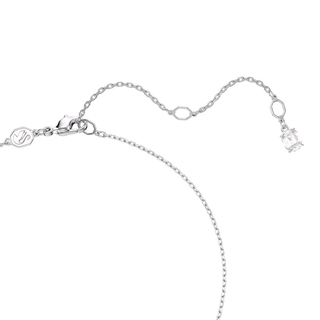 Swarovski x Ariana Grande Halskette Verschiedene Schliffe Herz Weiss Rhodiniert - 5720852