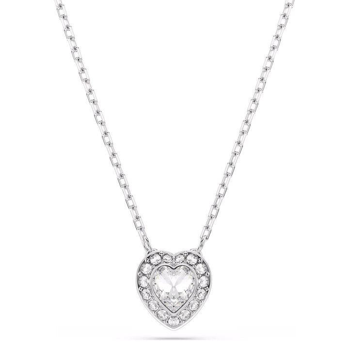 Swarovski x Ariana Grande Collana Taglio misto Cuore Bianco Placcato rodio - 5720852