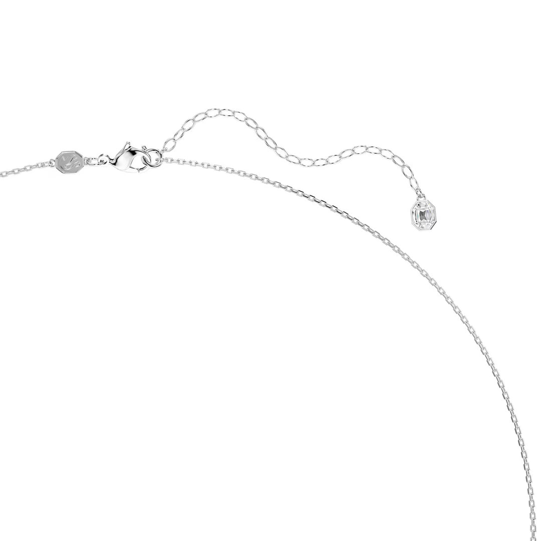Swarovski x Ariana Grande Halskette und Brosche Verschiedene Schliffe Libelle Grün Rhodiniert - 5737429