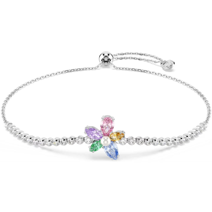 Swarovski x Ariana Grande Bracelet Tailles variées Fleur Multicolore Métal rhodié - 5749187