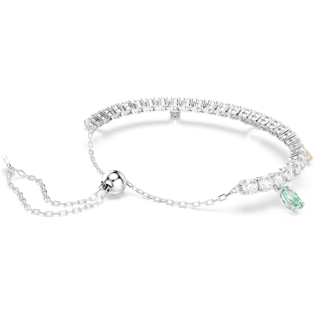 Swarovski x Ariana Grande Tennis Armband Verschiedene Schliffe Mehrfarbig Rhodiniert - 5742463