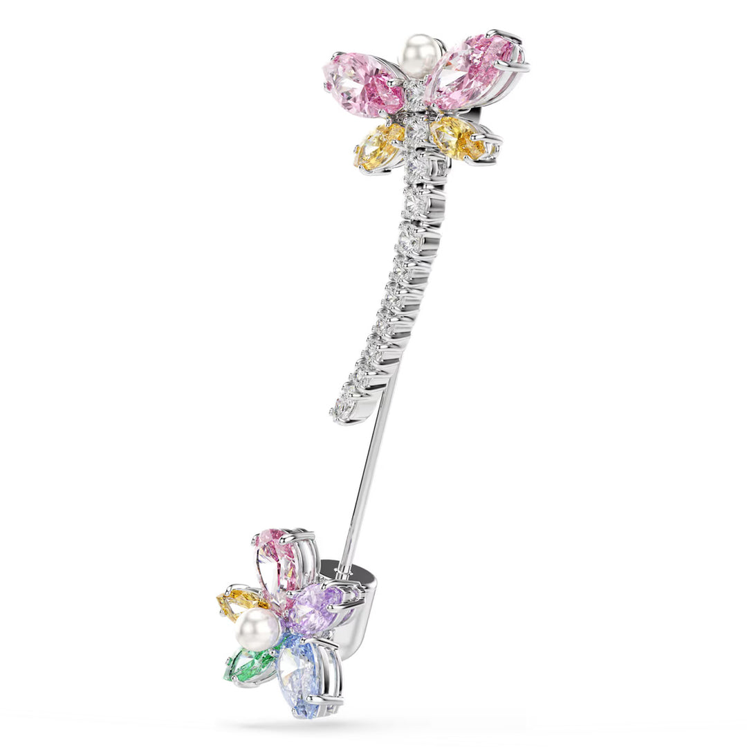 Swarovski x Ariana Grande Brosche Verschiedene Schliffe Libelle Mehrfarbig Rhodiniert - 5737428